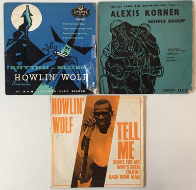 Lot 1025 - HOWLIN' WOLF/ALEXIS KORNER - UK EP RARITIES
