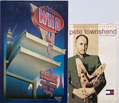 Lot 229 - THE WHO POSTERS AND MEMORABILIA.