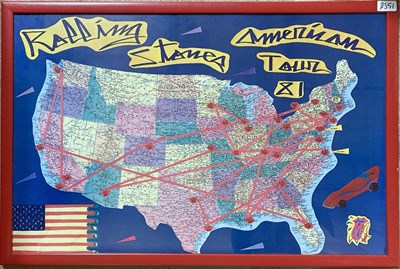 Lot 604 - ROLLING STONES 1981 AMERICAN TOUR MEMORABILIA.