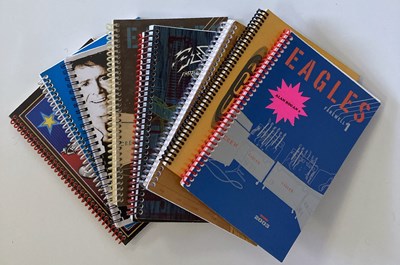 Lot 146 - TOUR ITINERARIES - TOM PETTY AND MORE.