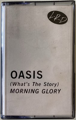 Lot 517 - OASIS WHAT'S THE STORY 'LRD' PROMO CASSETTE.