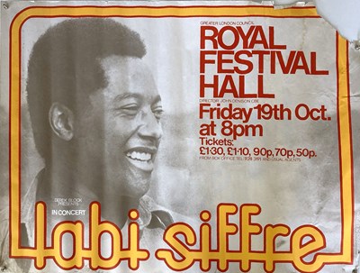 Lot 282 - LABI SIFFRE POSTERS.