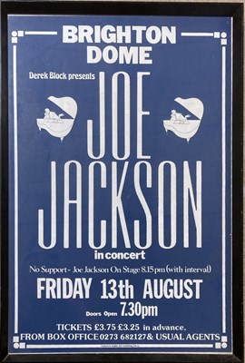 Lot 288 - POP POSTERS - JOE JACKSON / KID CREOLE.