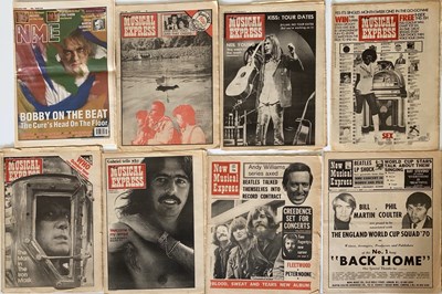 Lot 94 - MUSIC MAGAZINES - 1960S AND 1970S INC NME / RECORD MIRROR ETC.