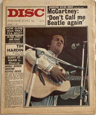 Lot 94 - MUSIC MAGAZINES - 1960S AND 1970S INC NME / RECORD MIRROR ETC.