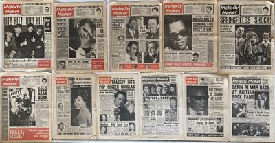 Lot 94 - MUSIC MAGAZINES - 1960S AND 1970S INC NME / RECORD MIRROR ETC.