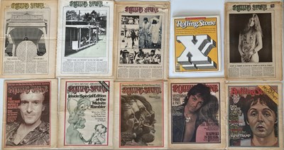 Lot 94 - MUSIC MAGAZINES - 1960S AND 1970S INC NME / RECORD MIRROR ETC.