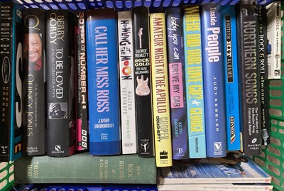 Lot 86 - MUSIC BOOKS AND MAGAZINES.