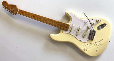 Lot 609 - HOZIER OWNED, USED AND SIGNED ELECTRIC GUITAR