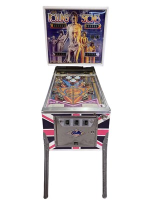 Lot 608 - ROLLING STONES BALLY PINBALL MACHINE.