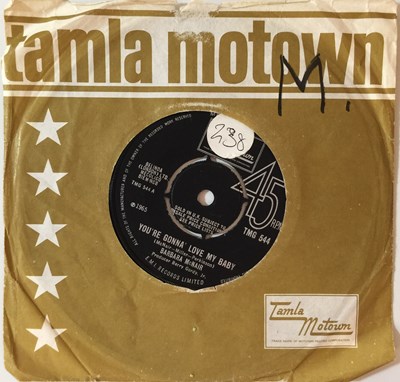 Lot 8 - BARBARA MCNAIR - YOU'RE GONNA LOVE MY BABY 7" (ORIGINAL UK COPY - TAMLA MOTOWN TMG 544)