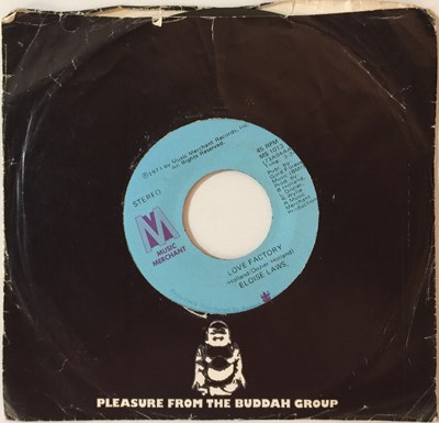 Lot 9 - ELOISE LAWS - LOVE FACTORY 7" (ORIGINAL US VINYL PRESSING - MUSIC MERCHANT MS 1013)