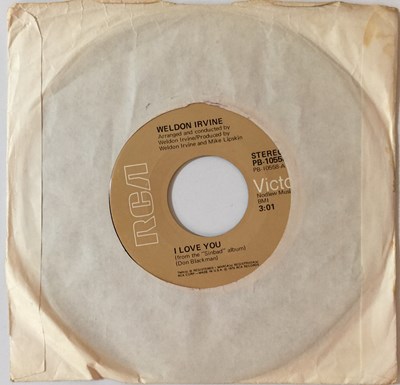 Lot 10 - WELDON IRVINE - I LOVE YOU 7" (ORIGINAL US COPY - RCA VICTOR PB-10558)