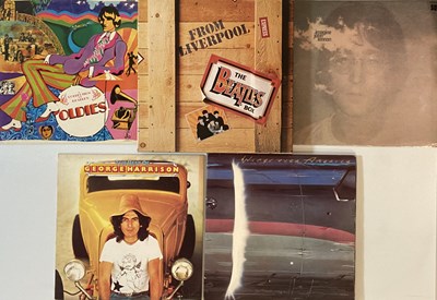 Lot 44 - THE BEATLES AND RELATED - LP SELECTION