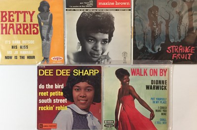Lot 47 - FEMALE SOUL/BLUES/R&B - 60s EU EP RARITIES