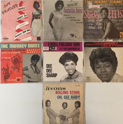 Lot 48 - FEMALE SOUL/BLUES/R&B - 60s EU EP/PICTURE SLEEVE 7" RARITIES