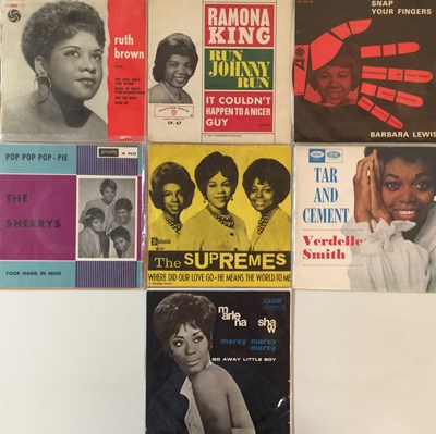 Lot 49 - FEMALE SOUL/BLUES/R&B - 60s EU & OVERSEAS EP/PICTURE SLEEVE 7" RARITIES