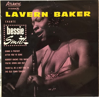 Lot 50 - LAVERN BAKER - CHANTE BESSIE SMITH EP (ORIGINAL FRENCH ATLANTIC RELEASE - 212.024)