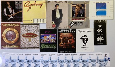 Lot 176 - POP / ROCK CONCERT PROGRAMMES - FLEETWOOD MAC / DEPECHE MODE.