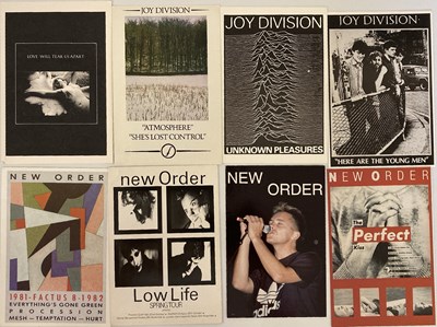 Lot 13 - JOY DIVISION AND NEW ORDER FANZINES  / EPHEMERA.