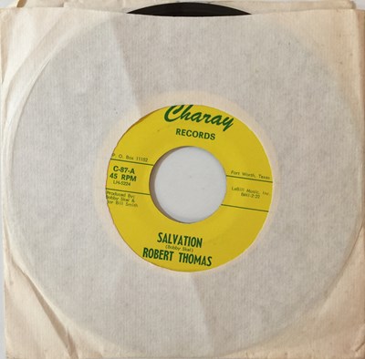 Lot 68 - ROBERT THOMAS - SALVATION 7" (ORIGINAL US RELEASE - CHARAY C-87)