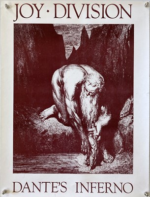 Lot 23 - JOY DIVISION - DANTE'S INFERNO POSTER.