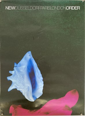 Lot 28 - NEW ORDER 1987 TOUR POSTER.