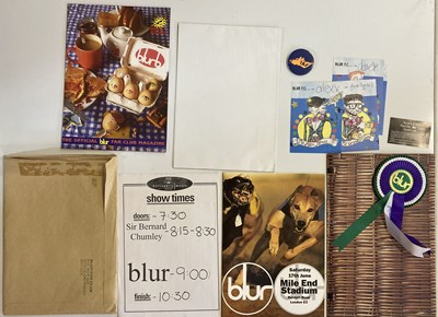 Lot 99 - BLUR 1995 PROGRAMME / SET TIMES