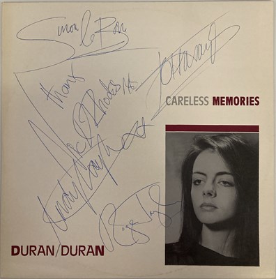 Lot 408 - DURAN DURAN SIGNED 12".