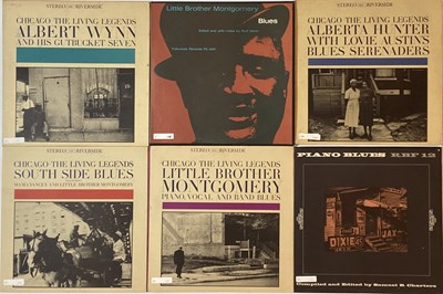 Lot 169 - RIVERSIDE/ FOLKWAYS - BLUES LPs