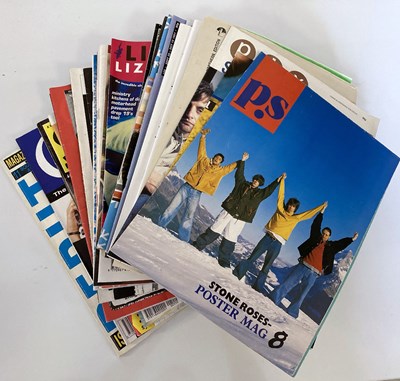 Lot 34 - MANCHESTER MUSIC ZINES  / MAGAZINES.