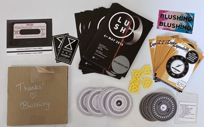 Lot 415 - LUSH / GREAT POP SUPPLEMENT MEMORABILIA - PROMO VIDEOS AND MORE.