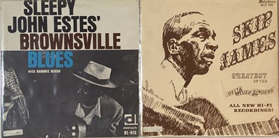 Lot 175 - SKIP JAMES/ SLEEPY JOHN ESTES' - BLUES LP RARITIES