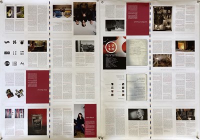 Lot 419 - LUSH POSTERS AND PROOF ARTWORK.