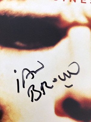 Lot 205 - STONE ROSES / IAN BROWN - UNFINISHED MONKEY BUSINESS SIGNED.