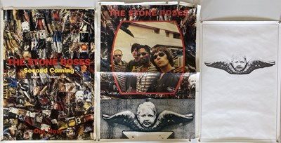 Lot 213 - STONE ROSES SECOND COMING / LOVE SPREADS POSTERS.