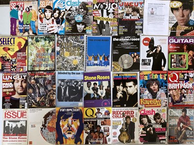 Lot 222 - STONE ROSES SCRAPBOOKS, MAGAZINE AND NEWSPAPER ARCHIVE.