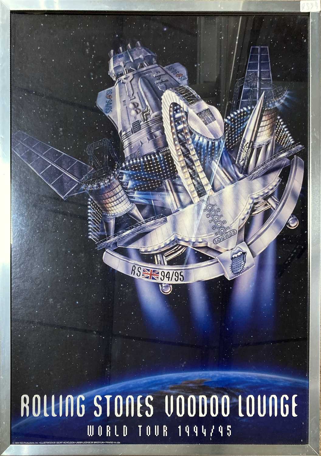 Lot 459 - ROLLING STONES 1980/1990s POSTERS.