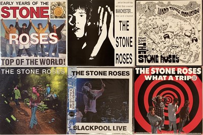 Lot 315 - THE STONE ROSES - PRIVATE RELEASE LPs PLUS LASERDISC