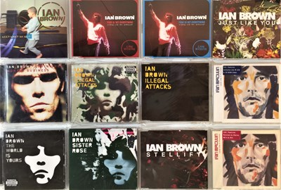 Lot 325 - IAN BROWN & RELATED - CD COLLECTION