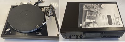 Lot 2 - THORENS TURNTABLE AND TECHNICS CASSETTE DECK