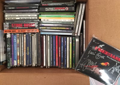 Lot 331 - THE STONE ROSES & RELATED (INC MANCHESTER ARTISTS) - CD COLLECTION