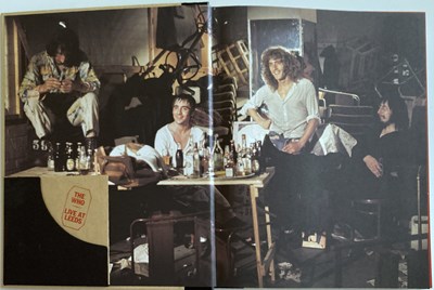 Lot 97 - ROSS HALFIN - THE WHO LIVE - SIGNED BOOK.