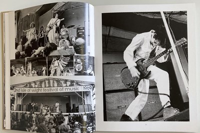 Lot 97 - ROSS HALFIN - THE WHO LIVE - SIGNED BOOK.