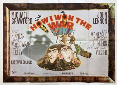 Lot 264 - JOHN LENNON - HOW I WON THE WAR ORIGINAL UK QUAD.