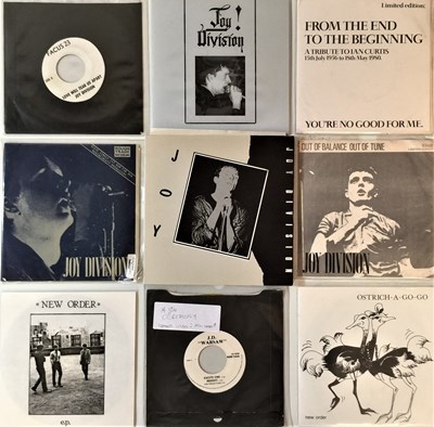 Lot 341 - JOY DIVISION/NEW ORDER - PRIVATE 7" RELEASES