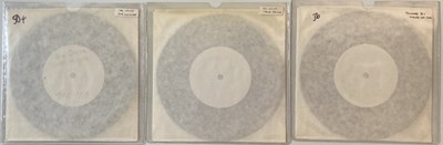 Lot 343 - NEW ORDER - UK 7" WHITE LABEL TEST PRESSINGS