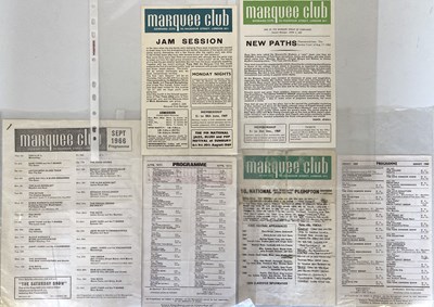 Lot 122 - MARQUEE CLUB LONDON FLYERS - INC CREAM.
