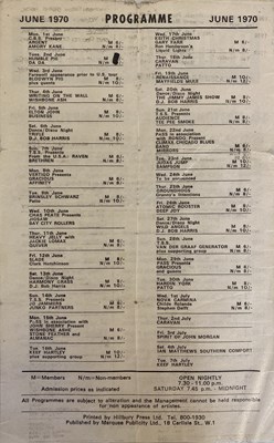 Lot 122 - MARQUEE CLUB LONDON FLYERS - INC CREAM.
