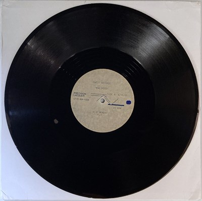 Lot 347 - NEW ORDER - BLUE MONDAY 12" (US QEST RECORDS ACETATE)